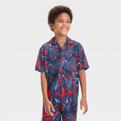 Boys' Spider-Man Pajama Set - Gray S (LOCAL PICKUP ONLY)