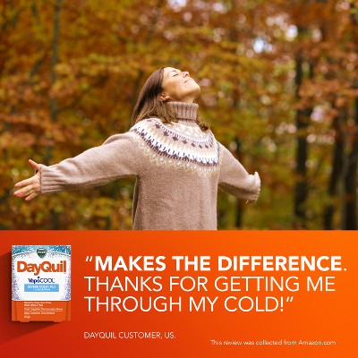 Vicks DayQuil Severe VapoCOOL Cold & Flu Medicine Caplets - 24ct