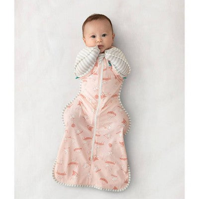 Love to Dream 0.2 TOG Transition Bag Lite - Daredevil Bunny Light Pink - M