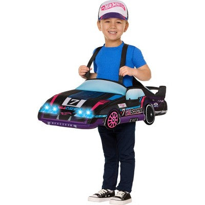 Hot Wheels Kids' Let's Race GT Scorcher Ride Along LED Light Up Costume