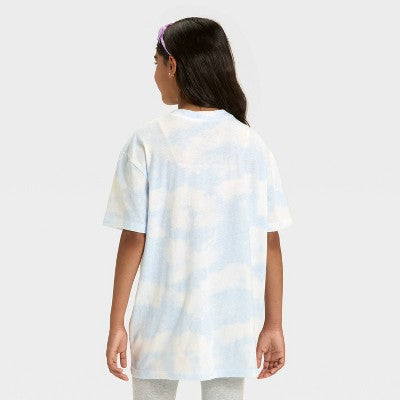 Girls' Bratz 'In Your Dreams' Short Sleeve Oversized Graphic T-Shirt - L