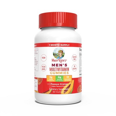 MaryRuth's Men's Multivitamin Sugar Free Vegan Gummies - 60ct