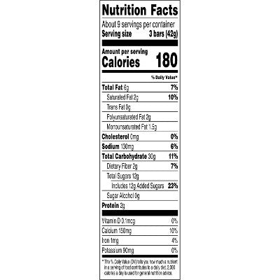 Quaker Chewy Snack Bars Christmas Minis - 13.8oz/28ct