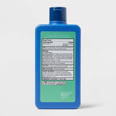 Medicated Menthol Dandruff Shampoo with Selenium Sulfide - 12oz - up&up