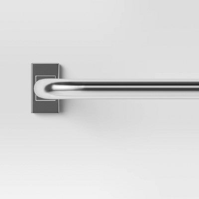 36"x66" Blackout Rectangle Curtain Rod Nickel - Threshold (LOCAL PICKUP ONLY)