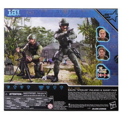 G.I. Joe Classified Series #181, Ralph "Steeler" Pulaski & Short-Fuze