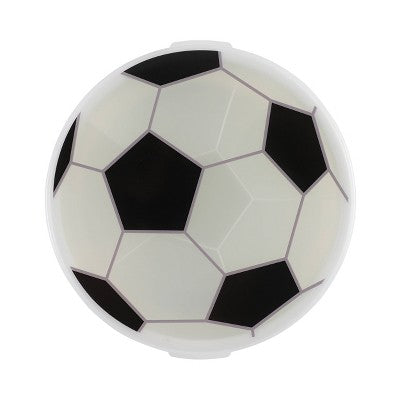 Cook With Color Soccer Ball Figural Food Storage Container Snack Box