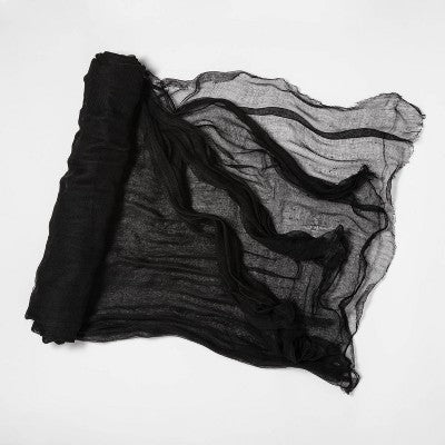 12.5' Jumbo Gauze Cloth Black Halloween Decorative Prop - Hyde & EEK! Boutique