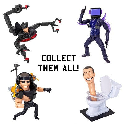 Skibidi Toilet" Detailer Astro Deluxe Action Figure