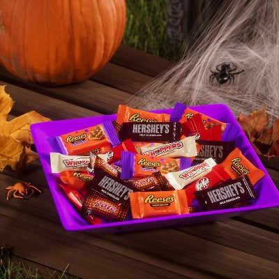 HERSHEY'S Chocolate Assorted Halloween Candy Miniatures - 19.62oz/60pc
