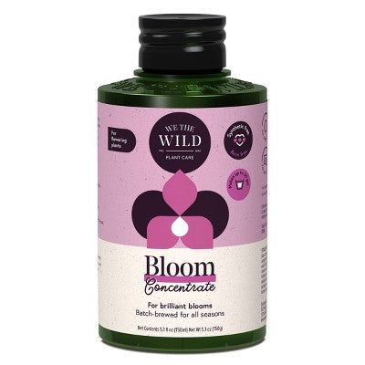WE THE WILD Bloom Concentrate Fast-Release Organic Plant Food for Flowering Houseplants 5.1 fl oz