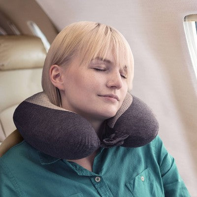 Travelon Cooling Gel Neck Pillow - Charcoal