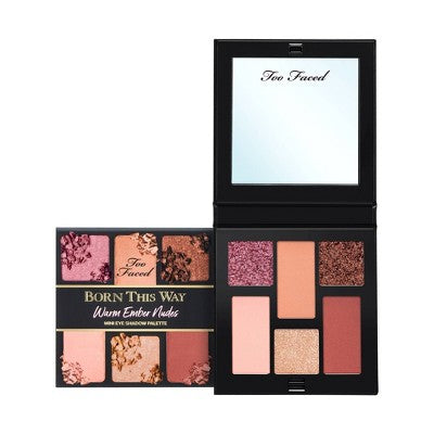 Too Faced Born This Way Nude Mini Palette - Warm Ember - 0.20oz - Ulta Beauty: Eyeshadow for Blending & Shading