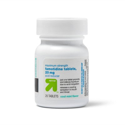 Famotidine 20mg Tablets - Mint - 25ct - up&up