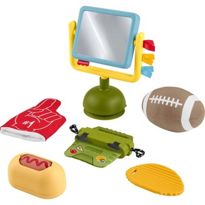 Fisher-Price Mini Me Moments Tiny Tailgater Set, Baby Sensory Learning Activity Toys - 6pc