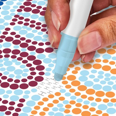 Lifelines FlowArt Mini 1"x4" Pocket Positivity Coloring Activity Book