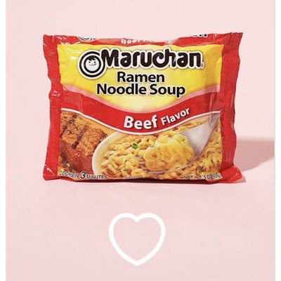 Maruchan Beef Ramen Noodle Soup - 3oz / 12ct