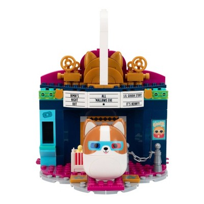 Squishmallows 2" Character & Set Assortment Small Building Set -Reginald At The Movies