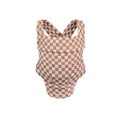 Mabe The Monarch Soft Baby Carrier - 2 Months & Up - Mocha Check
