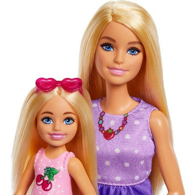 Barbie Family and Friends Dolls and Accessories, Picnic-Themed Playset with 2 Dolls