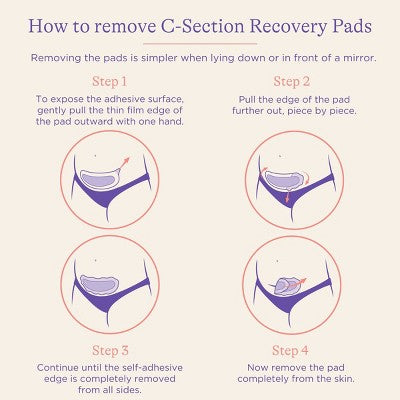 Lansinoh C-Section Recovery Pads - 4ct