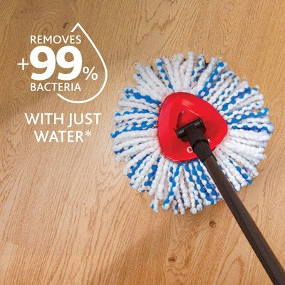 O-Cedar RinseClean Deep Clean Mop Head Replacement - 2pk: Microfiber, Non-Abrasive, Reusable