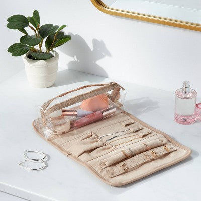 Rolled Soft Side Organizer Tan - Brightroom