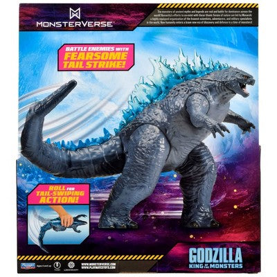 Godzilla Giant Roll n Battle Tail Attack Action Figure