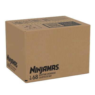 Pampers Ninjamas Nighttime Bedwetting Underwear Boy - Size 8 - 68ct