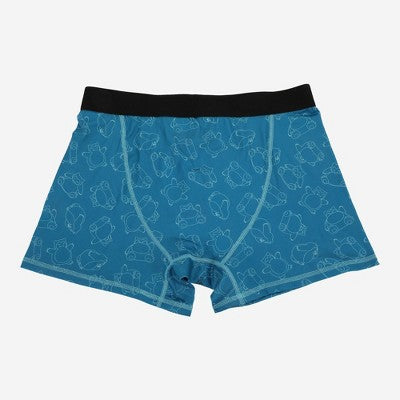 Men's Snorlax Boxer Briefs 2pk - Light Blue/Dark Blue L