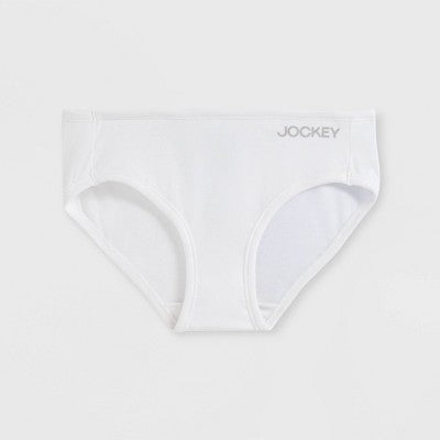 Jockey Generation Girls' 3pk Bikini - White/Navy Blue/Light Blue S