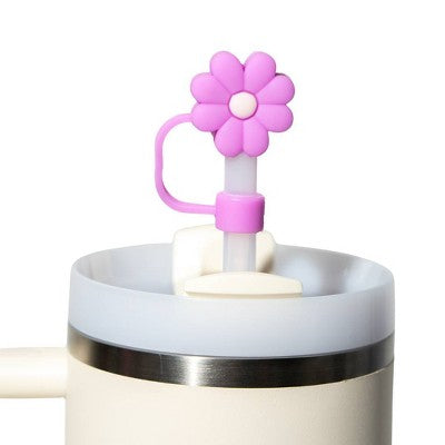 CharCharms 4pk Girly Straw Toppers