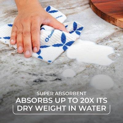 O-Cedar Super Absorbent Sponge Cloth - 3ct
