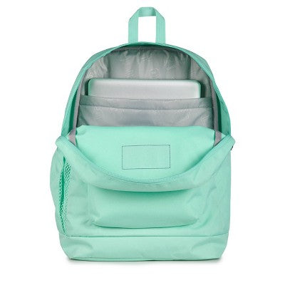 JanSport Cross Town Plus 17" Fits 15" Laptop Water Resistant Backpack - Mint Green