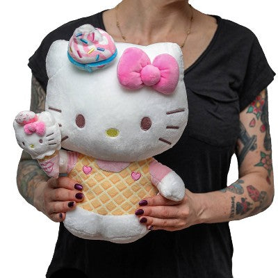 KidRobot Hello Kitty with Ice Cream 13" Plush