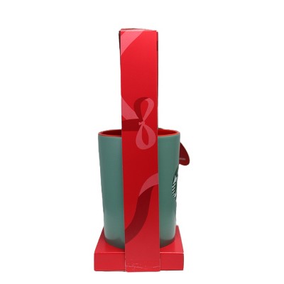 Starbucks Logo Green Tall Mug with Two Classic Cocoa Gift Set - 2oz/3pc
