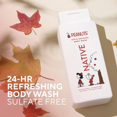 Native Peanuts Limited Edition Body Wash - Apple Orchard - 18 fl oz