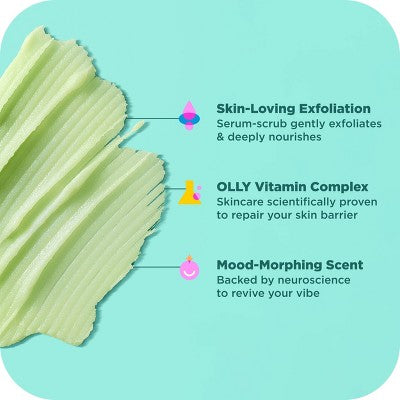 OLLY Revive Mood and Skin Vitamin-Infused Body Scrub - Neroli Dew - 6oz