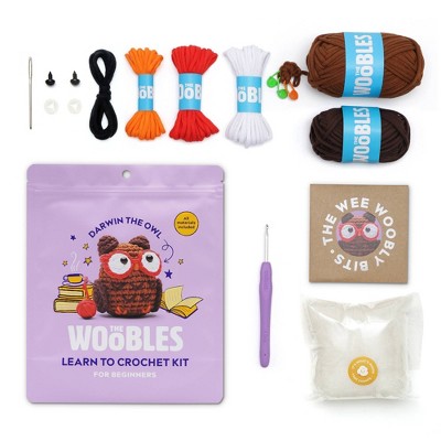 The Woobles Darwin the Owl Crochet Kit