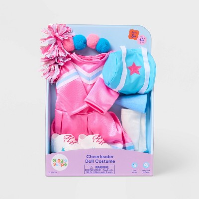 14" Baby Doll Cheerleader Outfit - Gigglescape