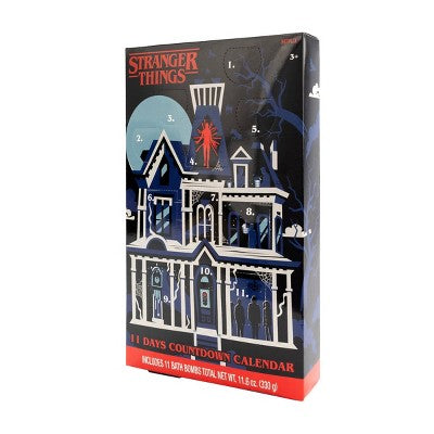 Stranger Things 11 Day Countdown Calendar Bath and Body Set - 11.6oz/11pc
