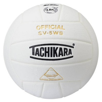 Tachikara SV5WS Sensi Tec Microfiber Composite Volleyball - White