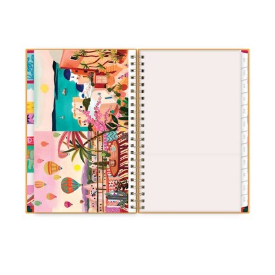 Rhi James for Blue Sky Weekly/Monthly Planner 15 Month Wirebound 5"x8" Matte Hardcover - Gold Balloon