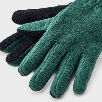 Fleece Gloves - All In Motion Green S/M