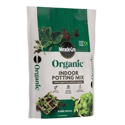 Miracle-Gro 8qt Organic Indoor Potting Mix