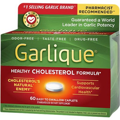 Garlique Cholesterol'S Natural Enemy Caplet 60 Count