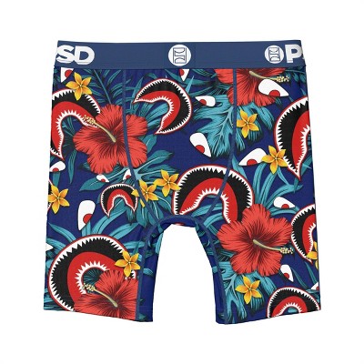 PSD Boys' 2pk Warface Wild Boxer Briefs Underwear - Blue/Red L