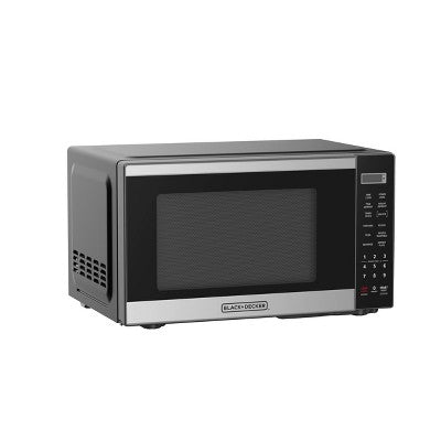 BLACK+DECKER 0.9 cu ft Microwave Oven Black (LOCAL PICKUP ONLY)