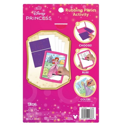 Disney Rubbing Plates - Princess Activity Kits