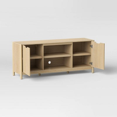 Scandi Media Stand Natural - Room Essentials (LOCAL PICKUP ONLY)